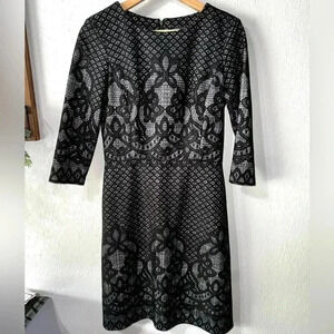 Gabby Skye Size 4 Bonded Lace Dress Size 4